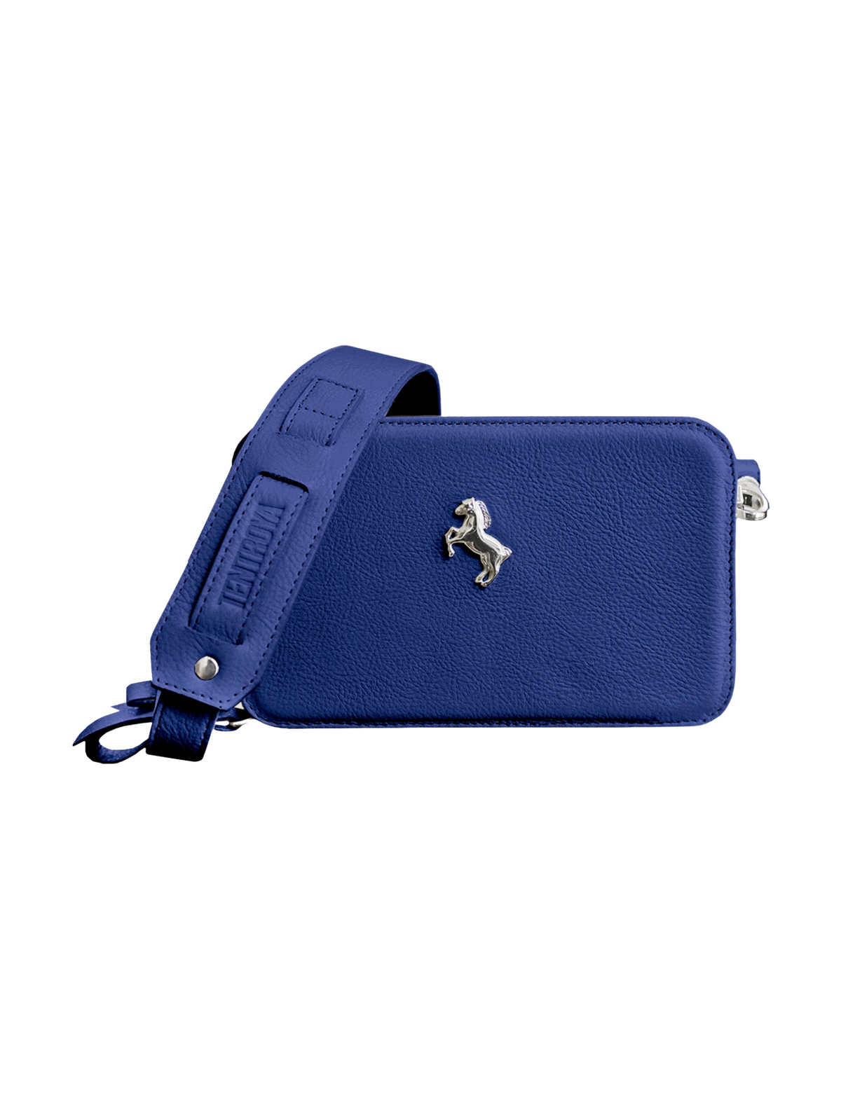Cartera Mini Skye Azul de frente
