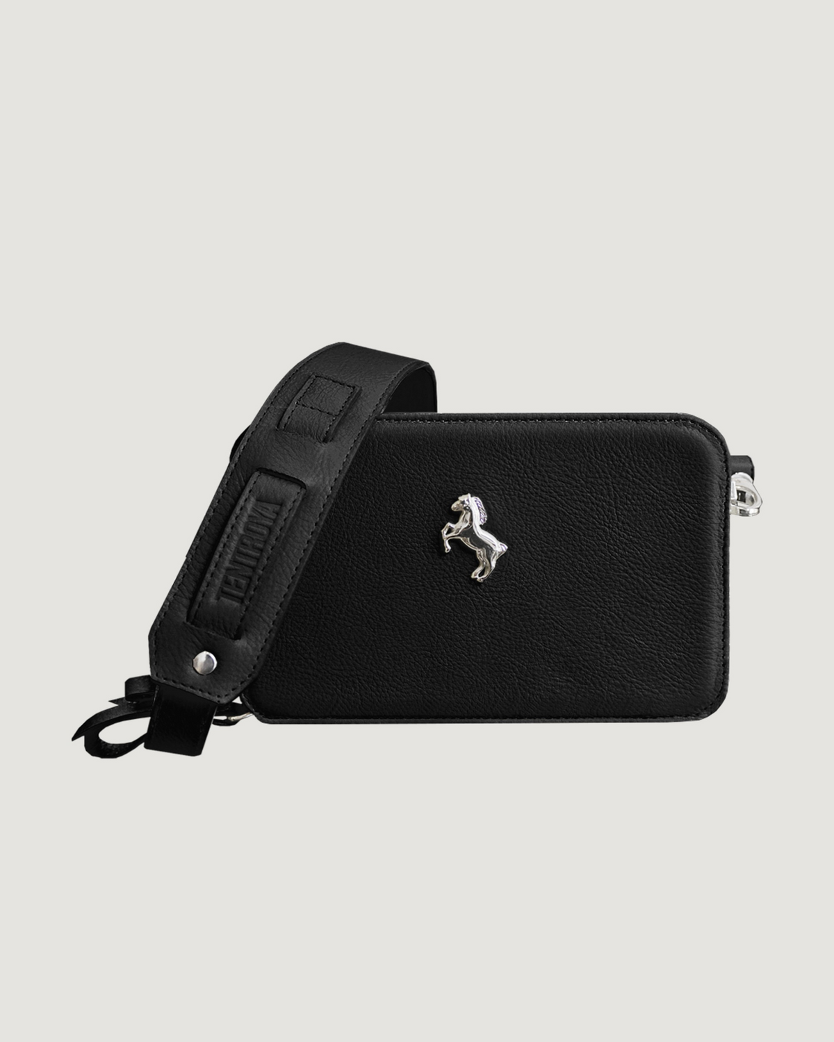 Cartera Mini Skye Negro de frente