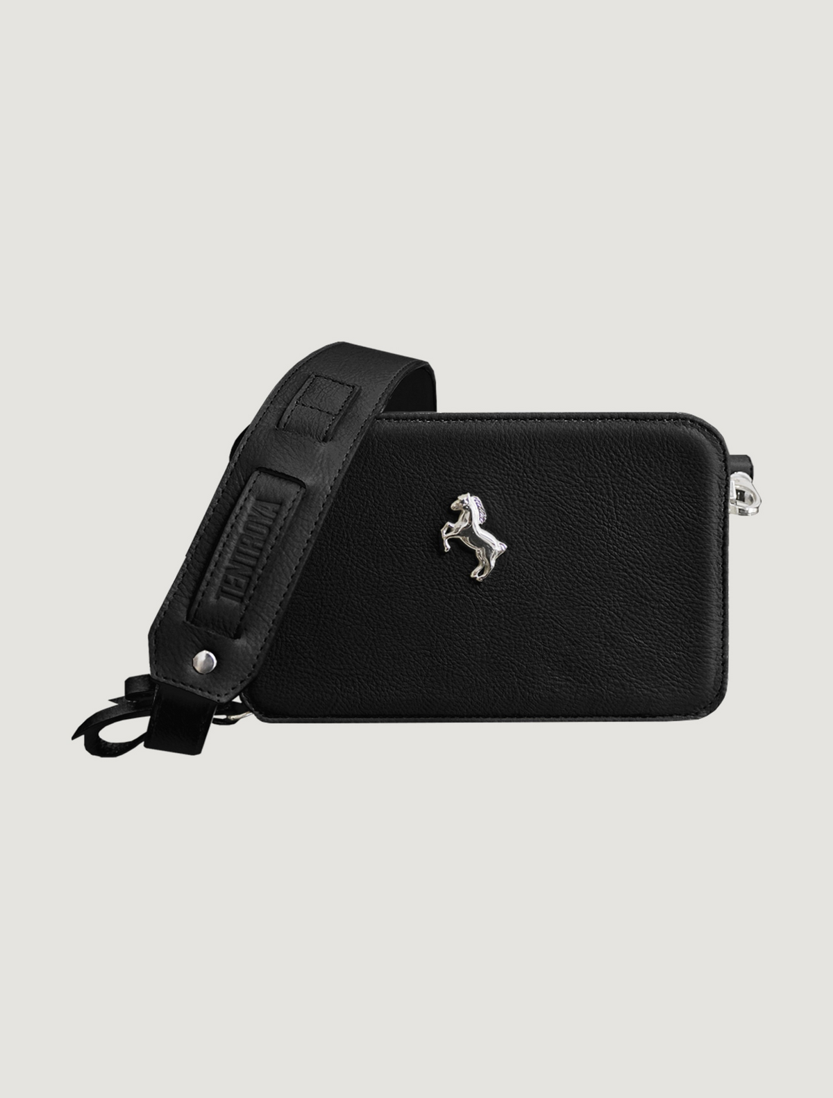 Cartera Mini Skye Negro de frente