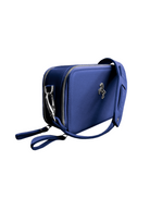 Cartera Mini Skye Azul de perfil